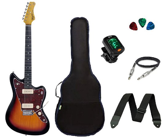 Kit Guitarra Tagima Tw61 Woodstock Sunburst