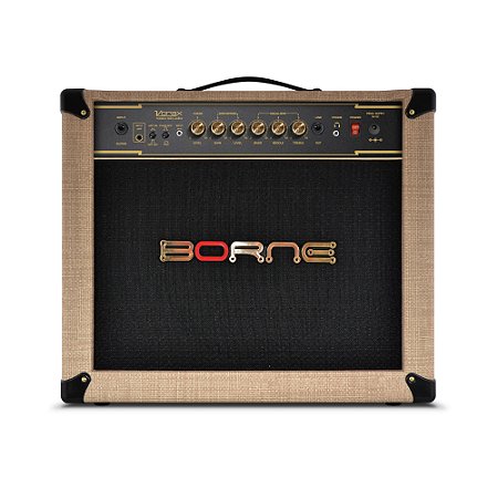 Amplificador Borne Vorax 1050 Combo 50w Palha 110v/220v