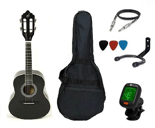 Kit Cavaco Elétrico Giannini CS14 Preto Elétrico + Acessórios