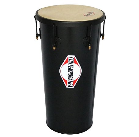 Rebolo Contemporânea 11 55cm Preto Cônico Alumínio 72cpt Preto