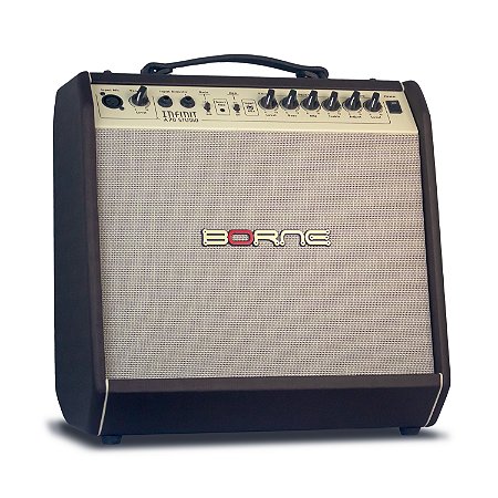Amplificador para Violão Borne Infinit A70 Studio 70wrms Marrom