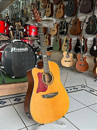 Violão Strinberg Folk Canhoto Sd200 Natural - SEMI NOVO