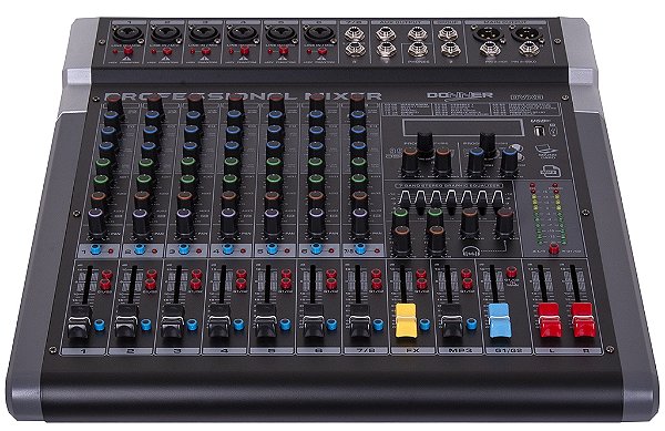 Mesa De Som Ll Audio Dvx8 8 Canais