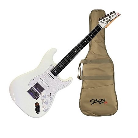 Guitarra Seizi Fun Musashi Hss Snow White Destro