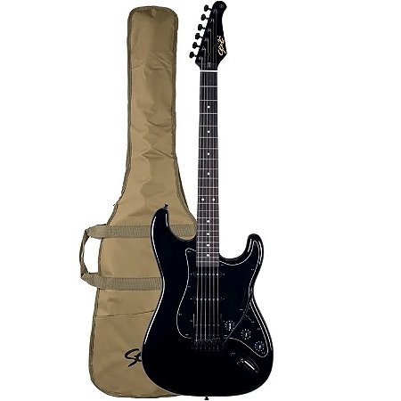 Guitarra Seizi Fun Vintage Budokan™ – Superstrato HSS All Black