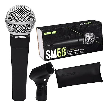 Microfone Shure SM58 Vokal