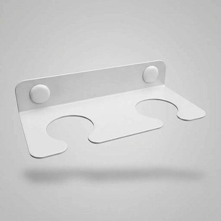 Porta Microfone Parede 4 Posições - Visão Musical - Vm3002 W