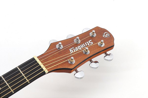 Violão Strinberg Sa200 Aço Elétrico Natural Fosco Canhoto