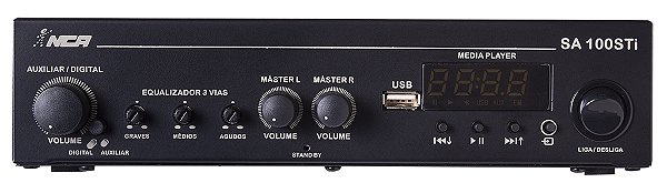 Amplificador Compacto de Potência NCA - SA100STI