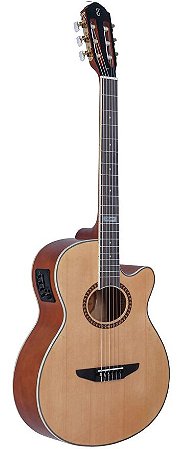 Violão Tagima Nylon Vegas Tuner Natural Fosco
