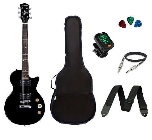 Kit Guitarra Strinberg Les Paul LPS200 Preta