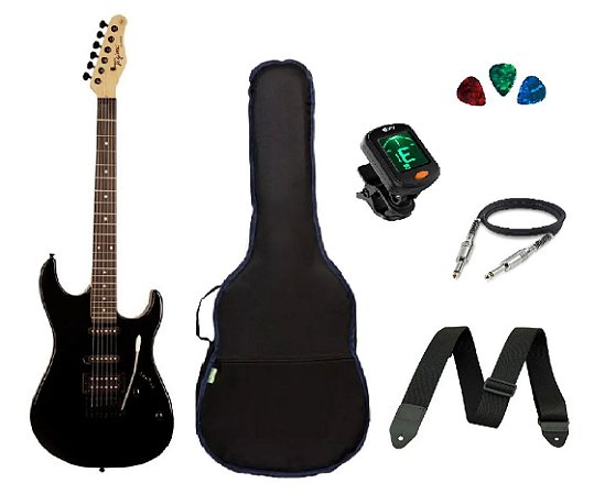 Kit Guitarra Tagima serie TW TG510 Preto