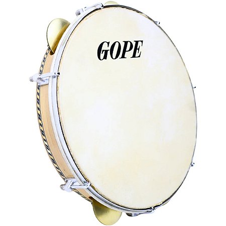 Pandeiro GOPE 10" Chorinho 650CRA8 8 CHUVEIRINHOS