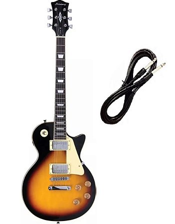 Guitarra Strinberg Les Paul LPS230 Sunburst Cabo P10 Brinde