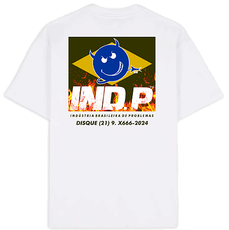 Ind. Brasileira de Problemas - Tee Branca