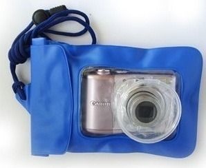 Capa (bag) À Prova D´água Para Câmera Digital - Frete Grátis