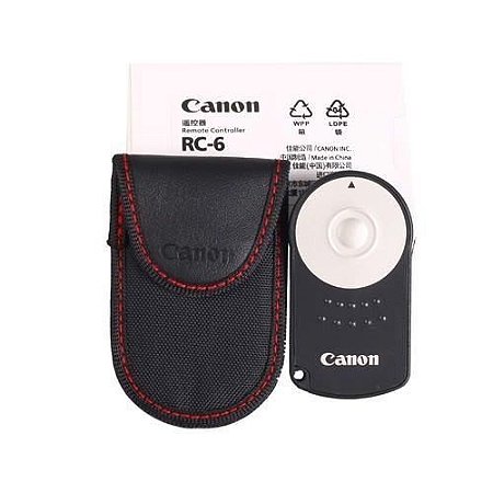 Controle Remoto Canon Rc-6 7d 60d 600d - Frete Grátis!