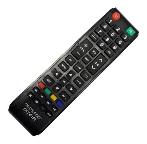 Controle Remoto Para Tela Tv Multilaser Tl016 E Tl017
