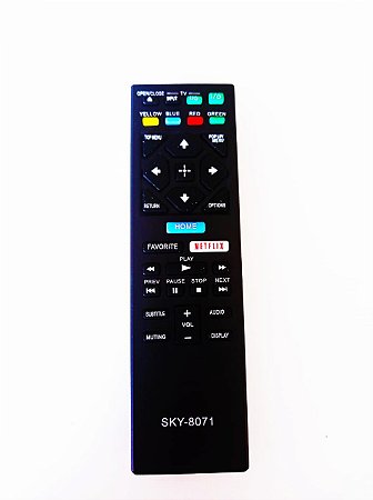 Controle Remoto Blu-Ray Sony RMT-VB100U