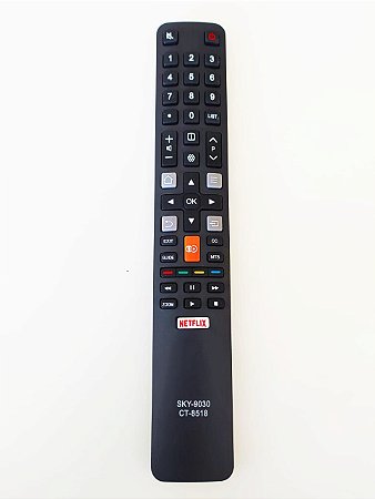 Controle Remoto TV LED SEMP TCL CT-8518 / 32L2800 / U7800