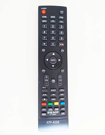 Controle Remoto Tv Semp Tcl Dl-3975I / DL-3277I DL-3977I / CT-6640 Youtube