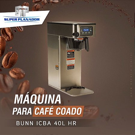 Máquina para Café Coado Bunn ICBA  40L hr