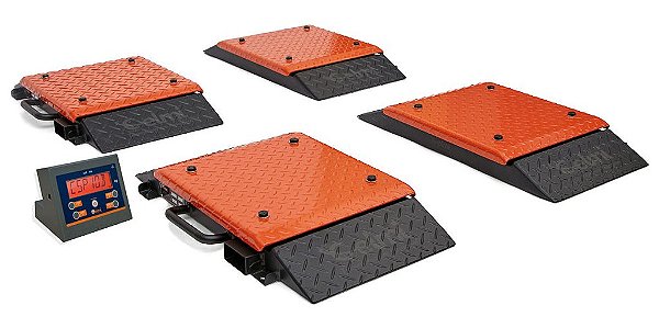 Balança de sapatas para Ensaio no Campo CM-1002 - a Cabo - 32T (4 sapatas)