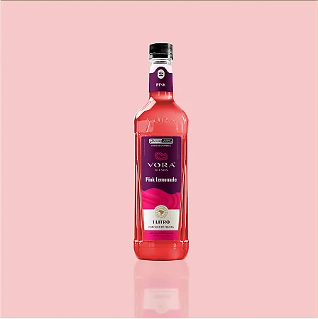 Xarope VORA Concentrado Pink Lemonade de 1000ml