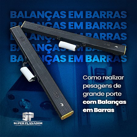 Locação de  Balança Pesa Móvel PI Strip Scale via app IOS e ANDROID Barra 1500 Kg em 12 a 48 meses