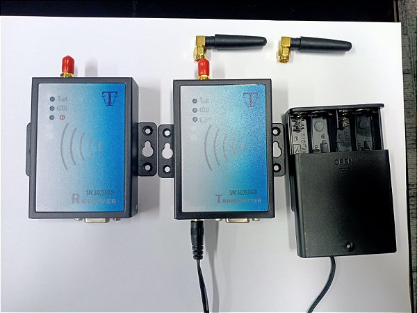 Conversor RS232/RS485 para Radio Frequências SP Sistema Sem Fio Wifi