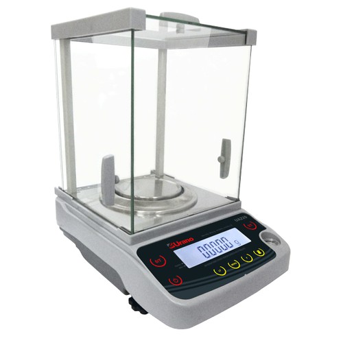 Balança semi-analítica URANO UA 420/0,001 para o ambiente de laboratório e produção.