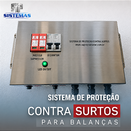 Sistema de Proteção de Surtos Elétricos para Balanças - SPS