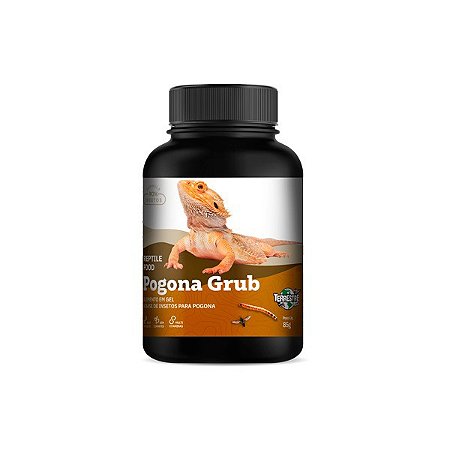 Alimento Para Pogona Grub Terrestre Pets 85g