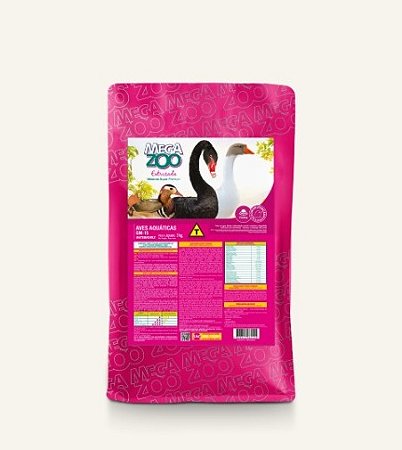 Ração Megazoo Aves Aquáticas Manutenção GM15  - 3kg e 15kg