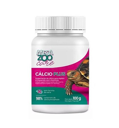 MEGAZOO CARE CÁLCIO PLUS 100g