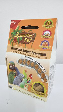 Biscoito Biscottini Pet Super Premium Papagaios