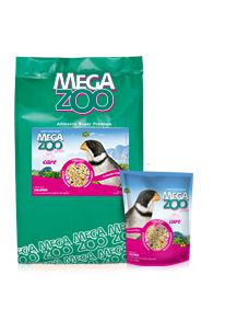 Ração Megazoo Mix  Coleiros com Vitacare - 350g e 8kg