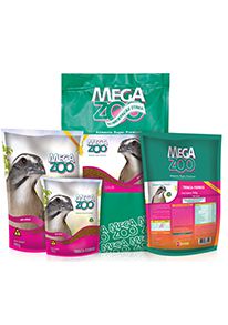 Ração Megazoo Trinca-Ferro Manutençao - 350g e 5kg