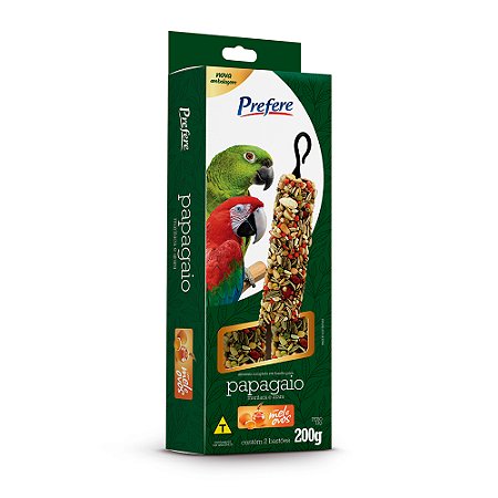Prefere Bastão Papagaio, Maritaca e Arara 200g