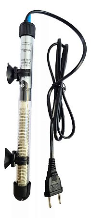 Aquecedor Com Termostato 100w Aquário Até 100 Litros Vigoar - 127v