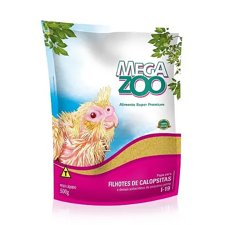 PROMO: Papa para Filhote de Calopsitas Megazoo