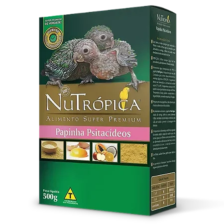 PROMO: Ração Nutrópica Papinha para Psitacídeos 500 g