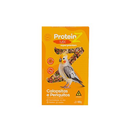 Alimento Protein Z Mix para Calopsitas 400 g