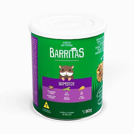 Barritas Zootekna para Hamster 80g