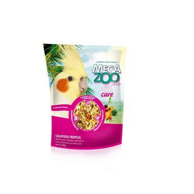 Megazoo Mix Calopsita Tropical com VitaCare Alimentos Integrais