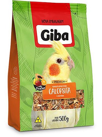 Mistura de sementes com frutas para Calopsitas - 500g e 10kg