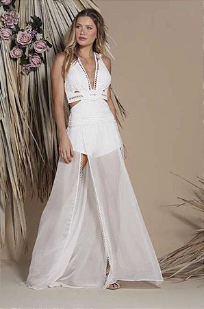 VEST MONDA THACIANA BRANCO 25431