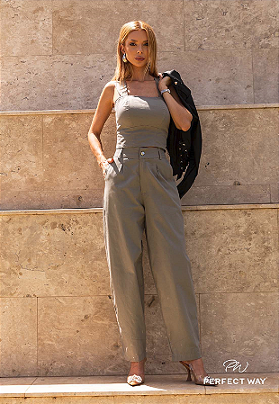 Conjunto Perfect Way - Café