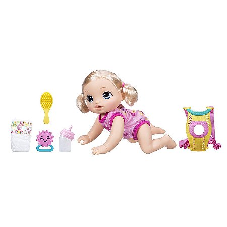 Boneca Baby Alive Hora Passeio Loira Hasbro Joy To The World Boneca Baby Alive Hora Passeio Loira Hasbro Joy To The World