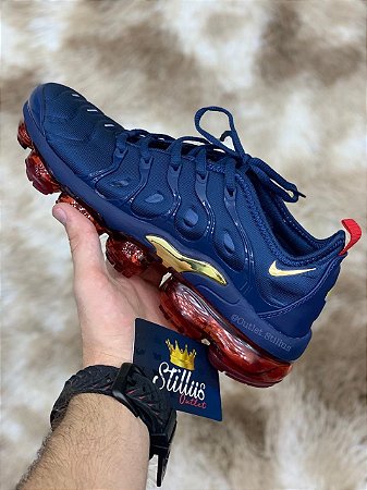 vapormax plus vermelho escuro